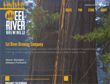 Tablet Screenshot of eelriverbrewing.com